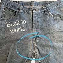 Back to work jeans — alteration