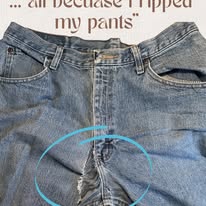 Back to work jeans finished
