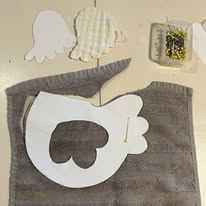 Custom chicken towel