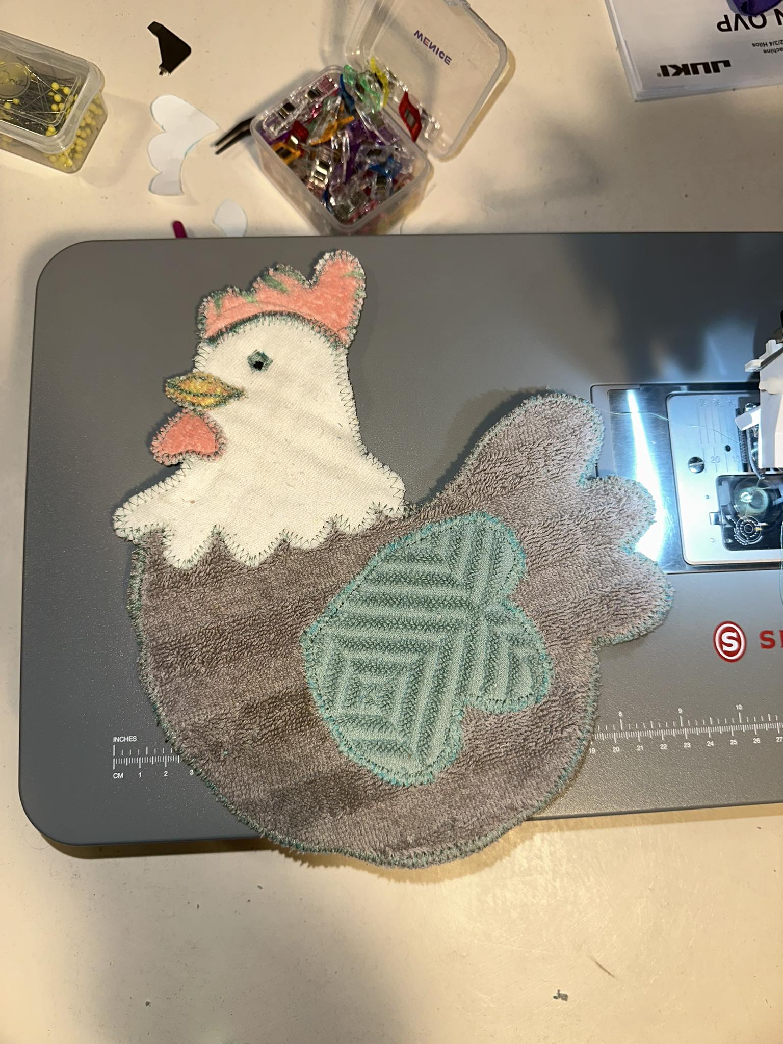 Custom chicken towel 3