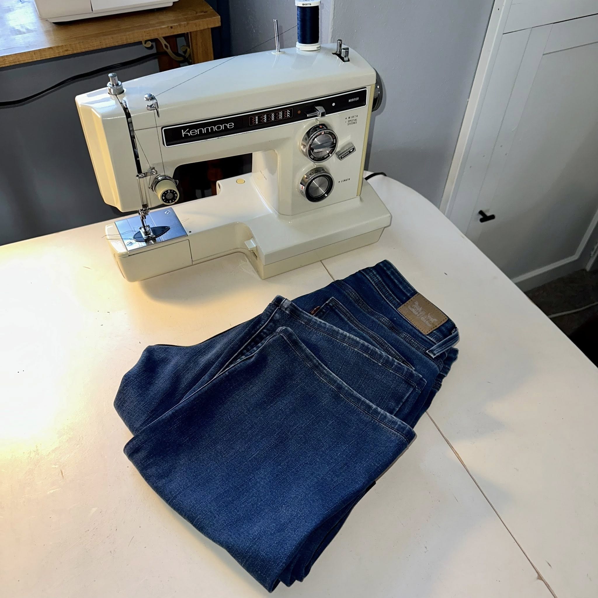 Jeans alteration