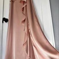 Pink dress alteration