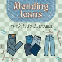 Mending jeans service